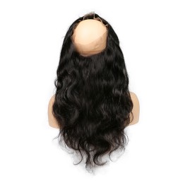 Remy Hair 360 Lace Frontal Body Wave 100% Human Hair 