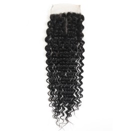 Remy Hair Lace Closure Deep Wave 100% Human Hair 