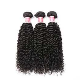 Non-Remy Kinky Curly 100% Human Hair Bundles