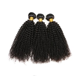 Non-Remy Kinky Curly 100% Human Hair Bundles