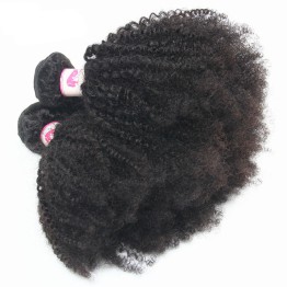 Non-Remy Afro Kinky Curly 100% Human Hair Bundles