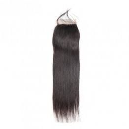 Remy Hair Lace Closure Straight 100% Human Hair 