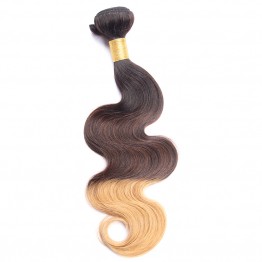 T1B-4-27 Ombre Brazilian Hair Body Wave 100% Remy Human Hair Weave Bundles